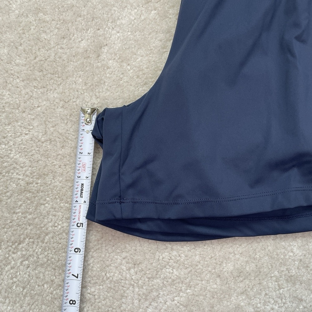 Halara Softlyzero Airy Shorts Womens Large Navy Super High Waisted 2-in-1 Yoga - Picture 9 of 13